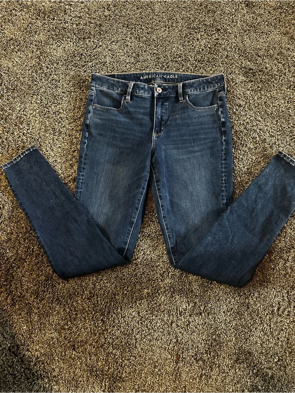 American Eagle Outfitters Women's Dark Wash Skinny Jeans